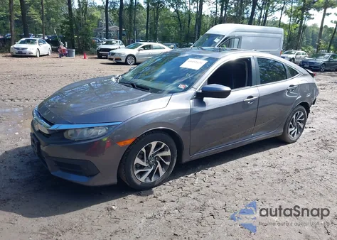 2018 Honda Civic Ex z USA, uszkodzony, nr VIN 2HGFC2F71JH545463